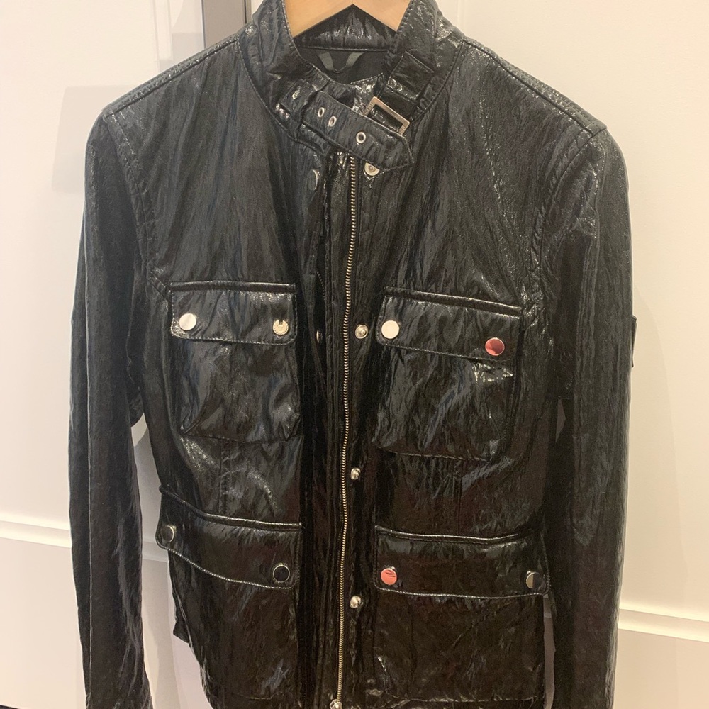 ▪️BELSTAFF▪️ ladies coated cotton jacket.